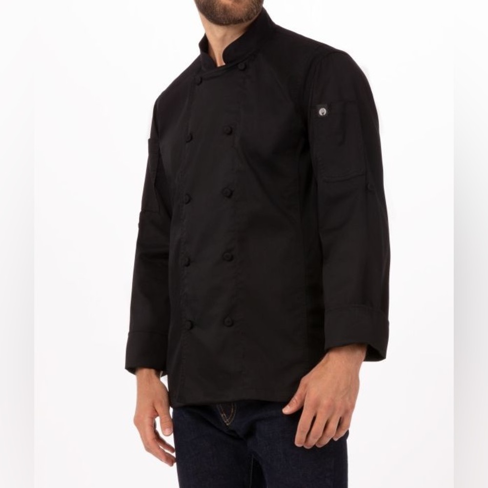 NWOT Chef Works Long Sleeve Chef Coat